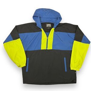 Beautiful Giant Men's Hooded Lightweight‎ Windbreaker Zip Hoodie Pullover Sz M